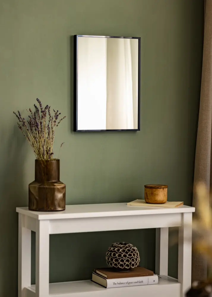Ramverkstad Mirror Nielsen Premium Alpha Glossy Black - Custom Size