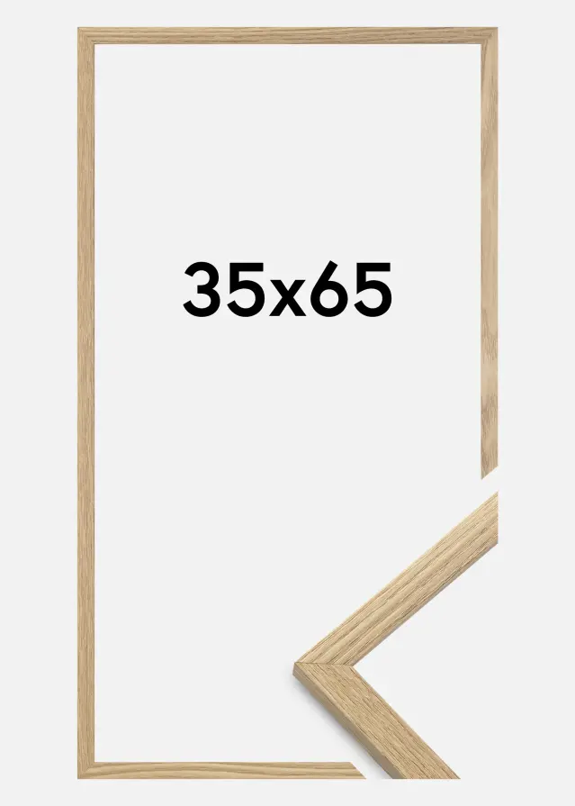 Artlink Factory I Frame Trendy Acrylic Glass Oak 35x65 cm