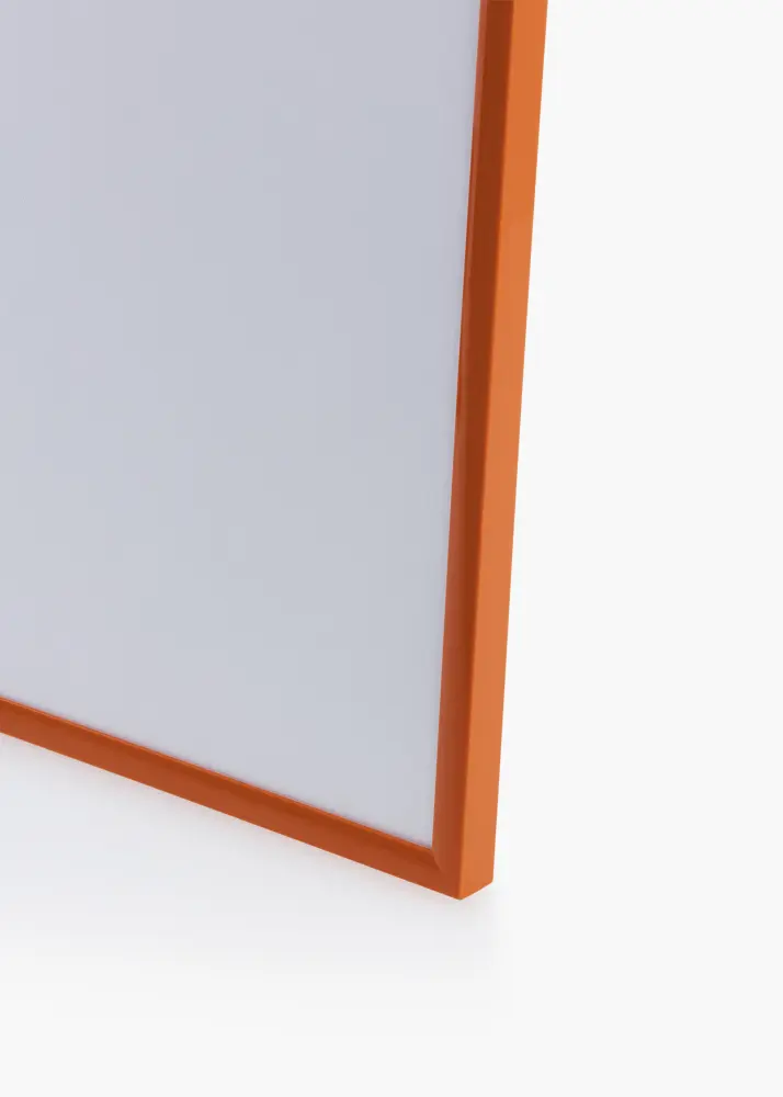 Ram med passepartou Frame New Lifestyle Orange 50x70 cm - Picture Mount Black 42x59.4 cm