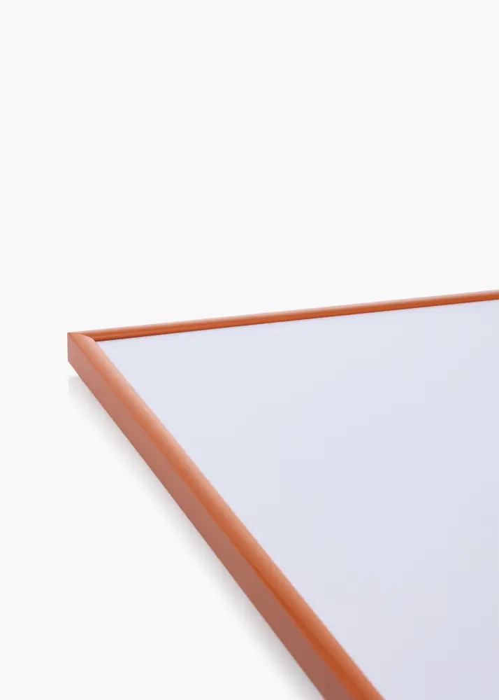 Ram med passepartou Frame New Lifestyle Orange 50x70 cm - Picture Mount Black 42x59.4 cm
