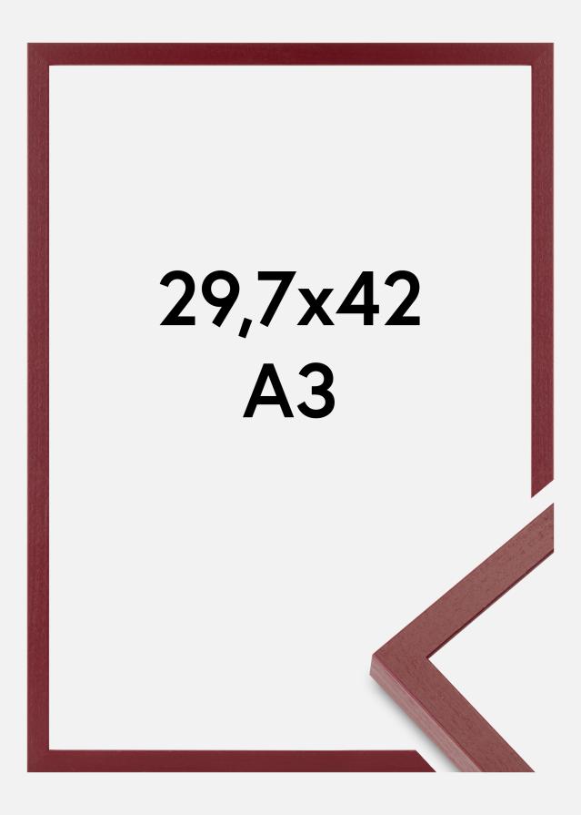 Artlink Colorful Acrylic Glass Red 29.7x42 cm (A3)