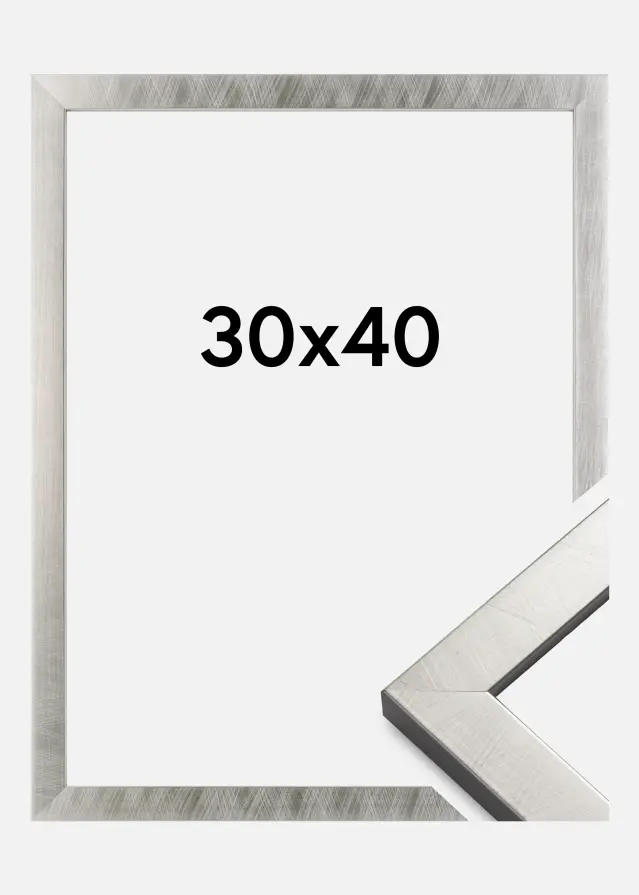 Galleri 1 Frame Uppsala Silver 30x40 cm