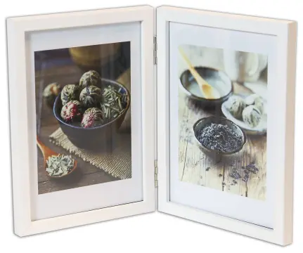 Focus Rock White Folding Frame 10x15 cm
