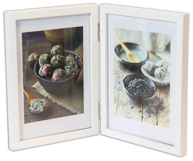 Focus Rock White Folding Frame 10x15 cm