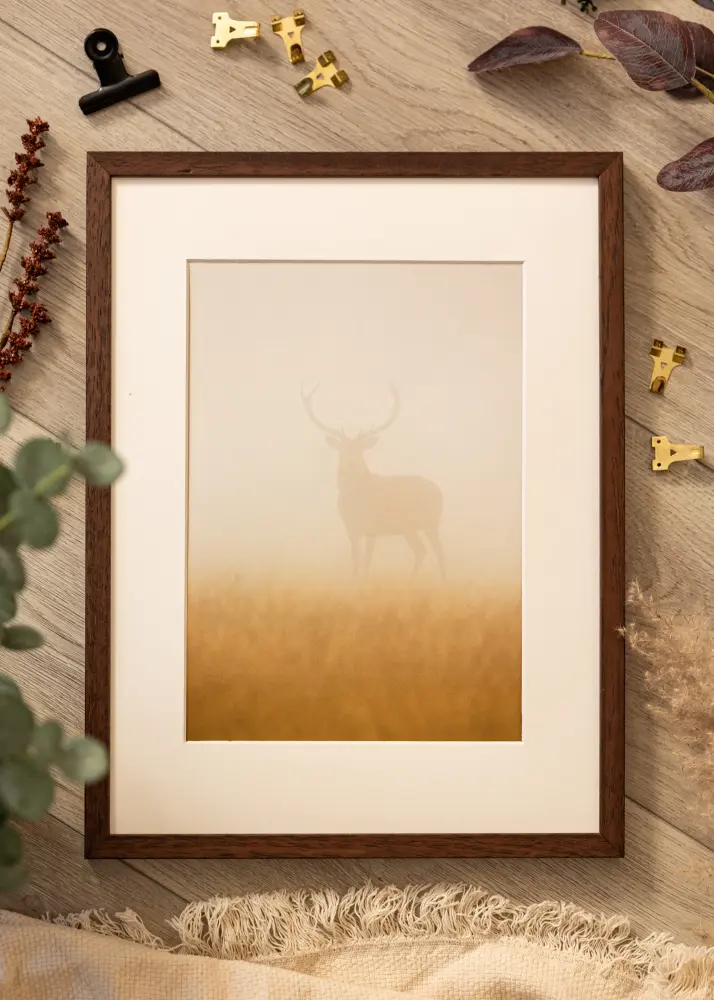 Mavanti Frame Ares Acrylic Glass Teak 30x40 cm