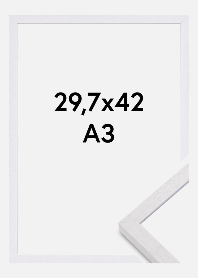 Mavanti Frame Glendale Matt Anti-reflective glass White 29,7x42 cm (A3)