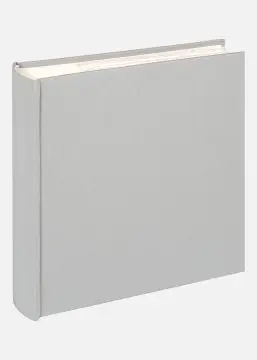 Walther Cloth Album Memo Grey - 200 Pictures 10x15 cm