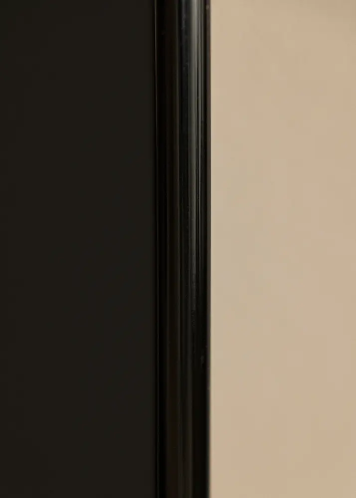 Ram med passepartou Frame Victoria Black 40x50 cm - Picture Mount Black 28x35 cm