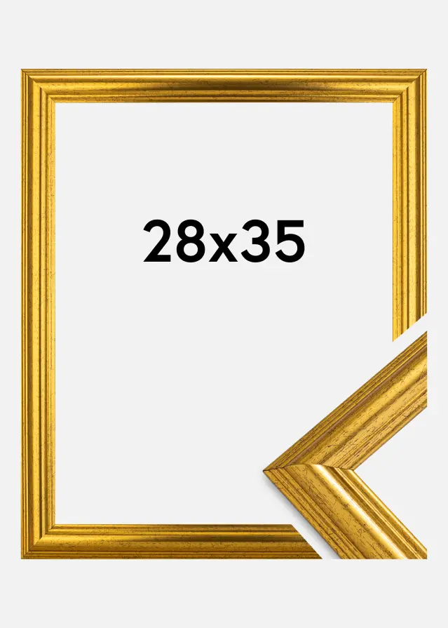 Galleri 1 Frame Västkusten Gold 28x35 cm