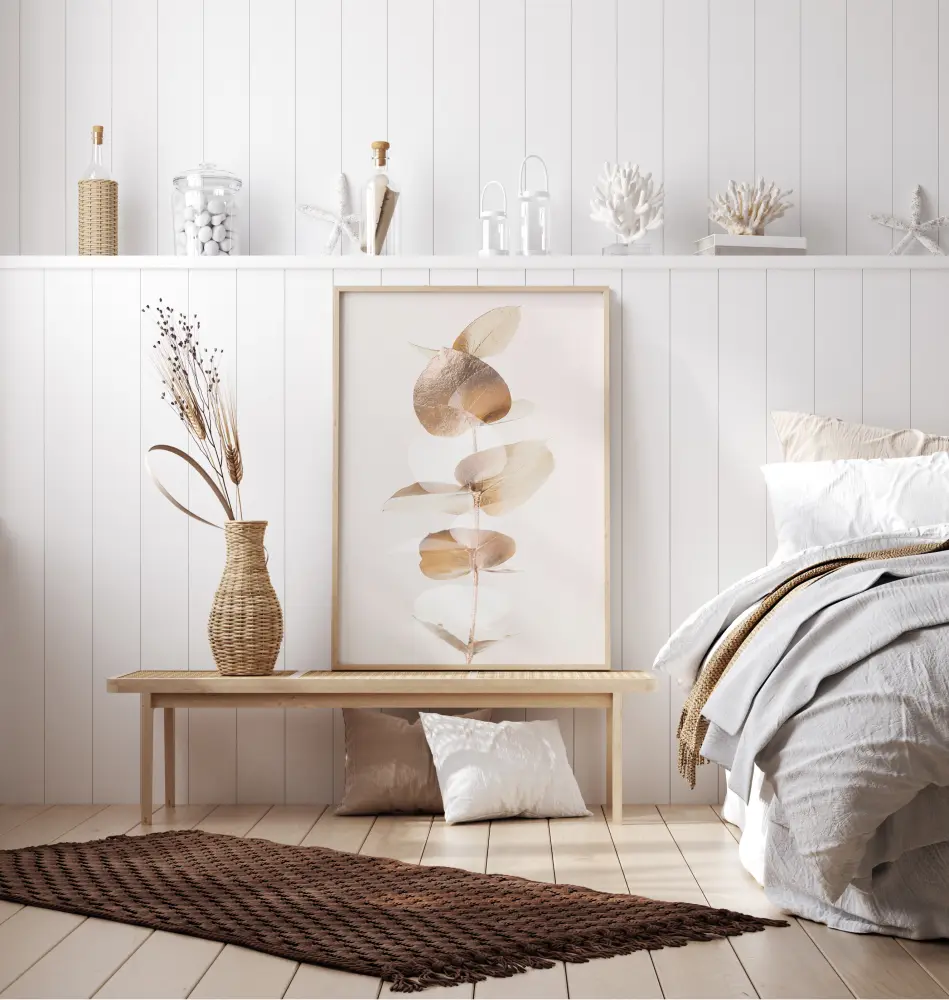 Bildverkstad Eucalyptus Creative Gold III Poster