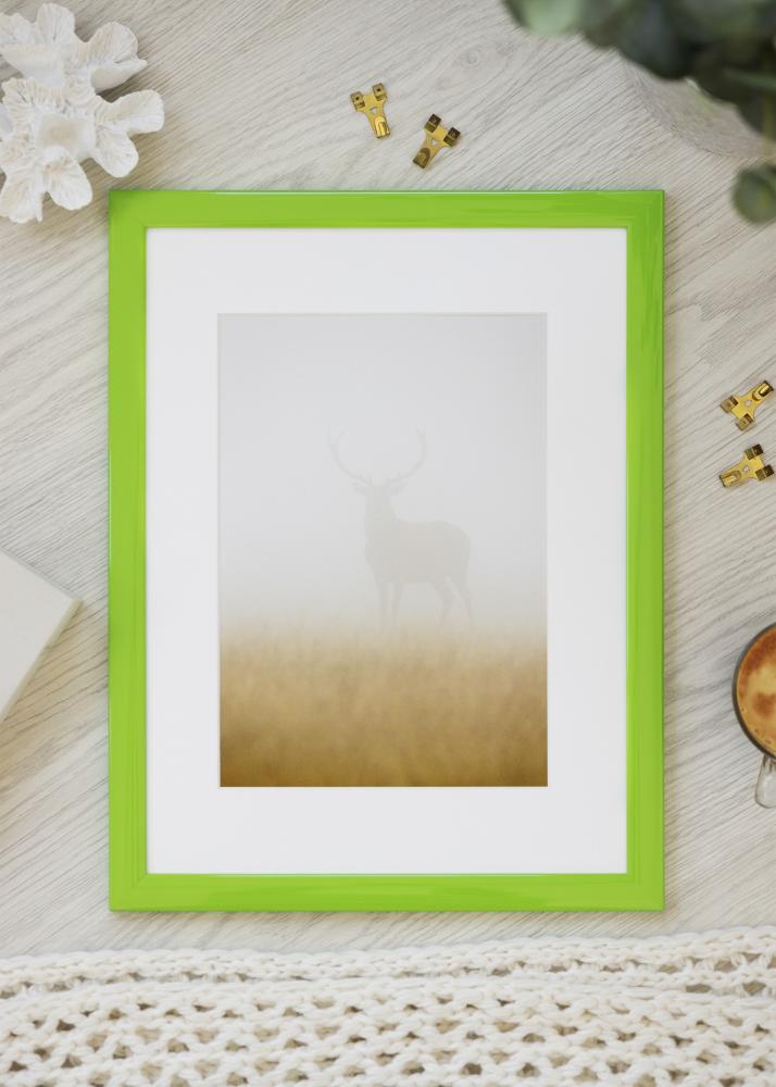 Jämtlands Ramfabrik Frame Dorset Acrylic Glass Light Green 40x40 cm