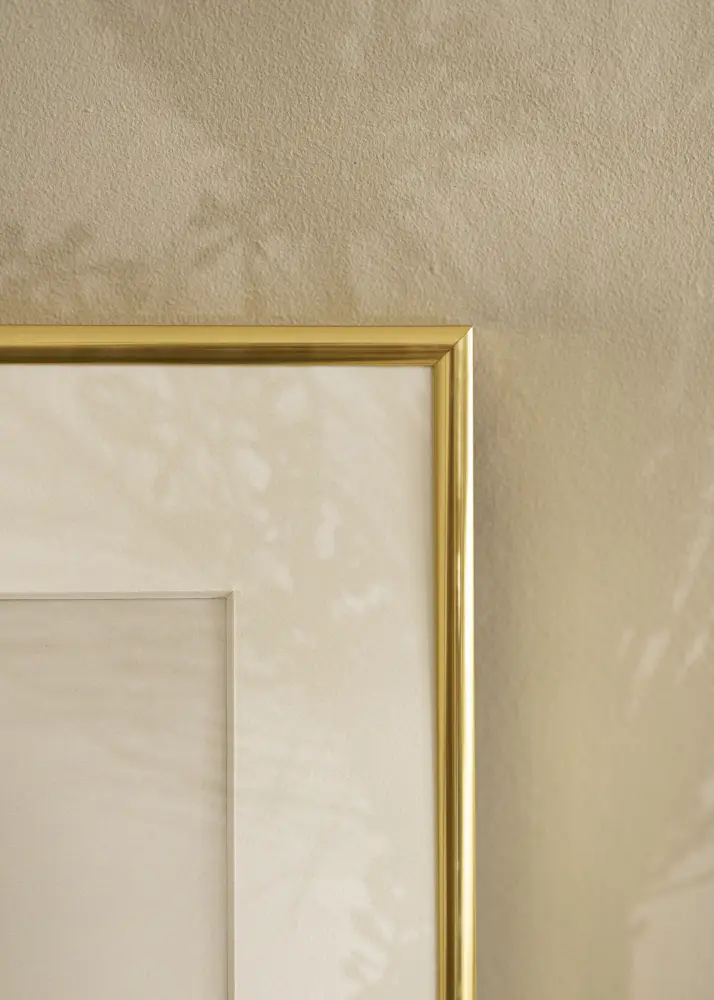 Estancia Frame Visby Acrylic glass Glossy Gold 50x70 cm
