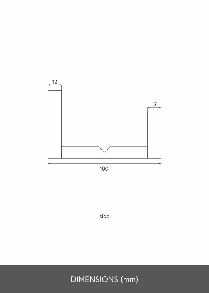 KAILA KAILA Picture Shelf White 140 cm