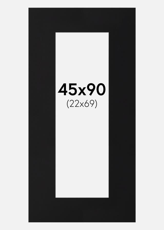 Artlink Mount Black Standard (White Core) 45x90 cm (22x69)