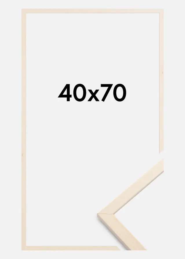 Galleri 1 Frame Edsbyn Acrylic glass Maple 40x70 cm