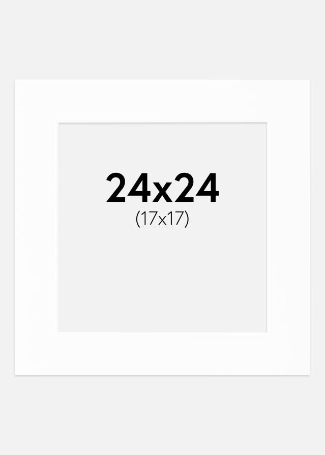 Galleri 1 Mount Canson White (White Core) 24x24 cm (17x17)