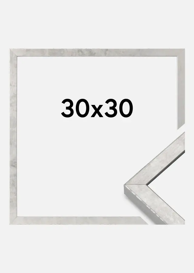 Mavanti Frame Ares Acrylic Glass Silver 30x30 cm