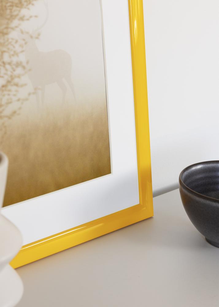 Jämtlands Ramfabrik Frame Dorset Acrylic Glass Gold 42x59.4 cm (A2)