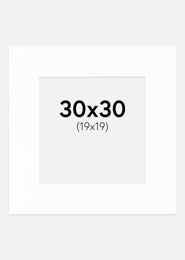 Galleri 1 Mount Canson White (White Core) 30x30 cm (19x19)