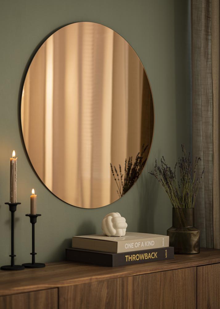 KAILA KAILA Round Mirror Rose Gold 80 cm Ø