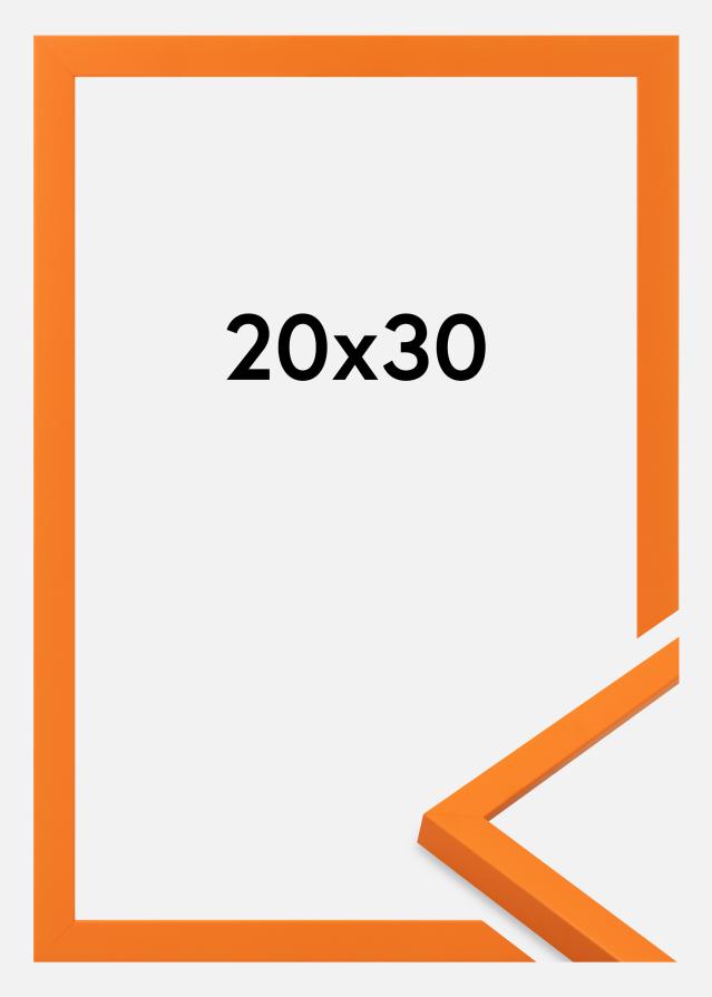 Jämtlands Ramfabrik Frame Kent Acrylic Glass Orange 20x30 cm