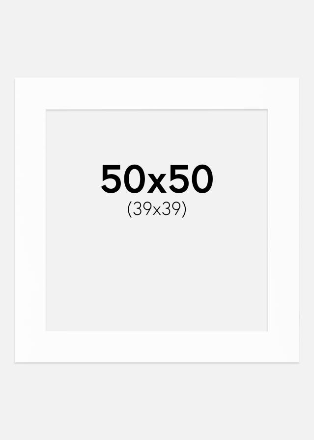 Galleri 1 Mount Canson White (White Core) 50x50 cm (39x39)