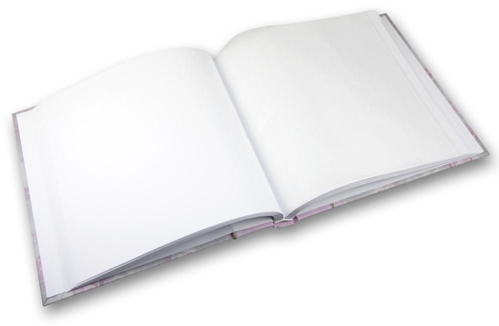 ZEP Garden Blue 32x32 cm (100 White pages / 50 Sheets)