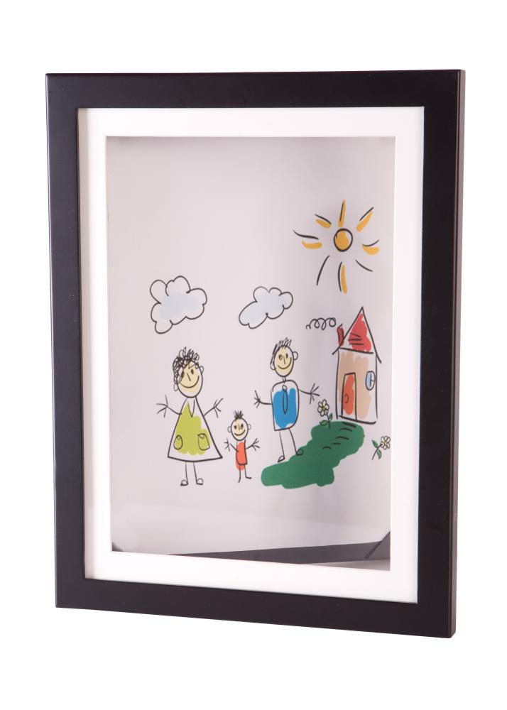 Little Davinci Little Davinci Drawing Frame A4 Black