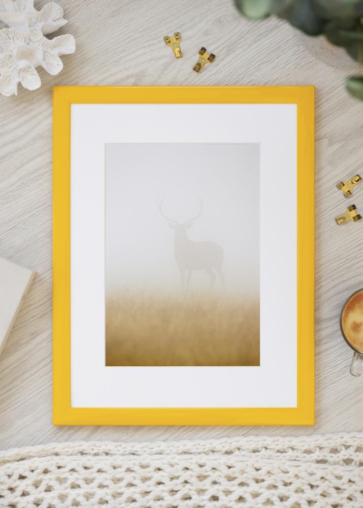 Jämtlands Ramfabrik Frame Dorset Acrylic Glass Gold 42x59.4 cm (A2)