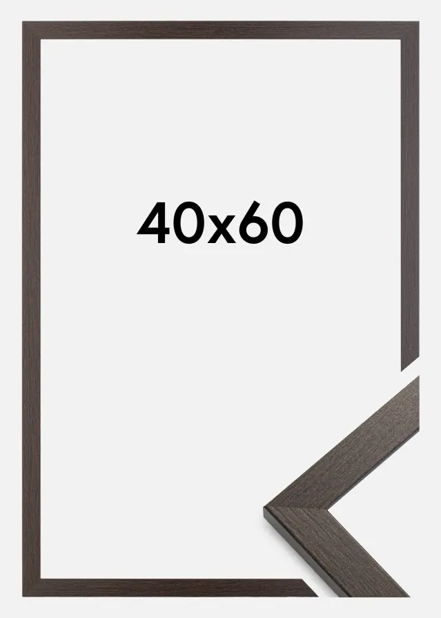 Estancia Frame Stilren Acrylic glass Wenge 40x60 cm