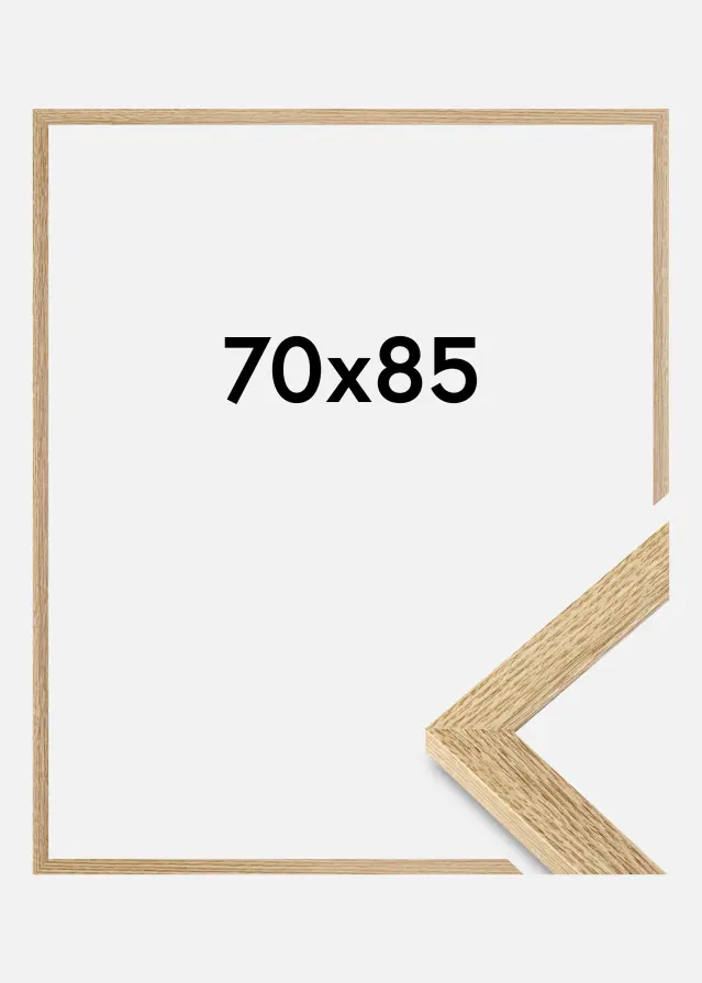 Artlink Factory I Frame Selection Acrylic Glass Oak 70x85 cm