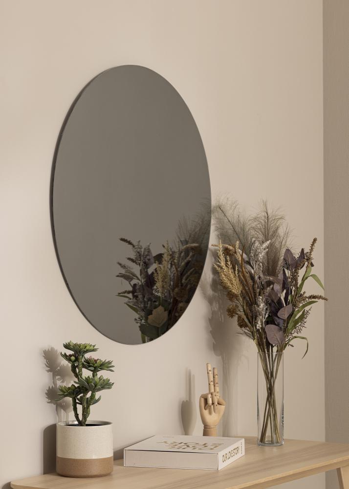 KAILA Mirror Grey 80 cm Ø