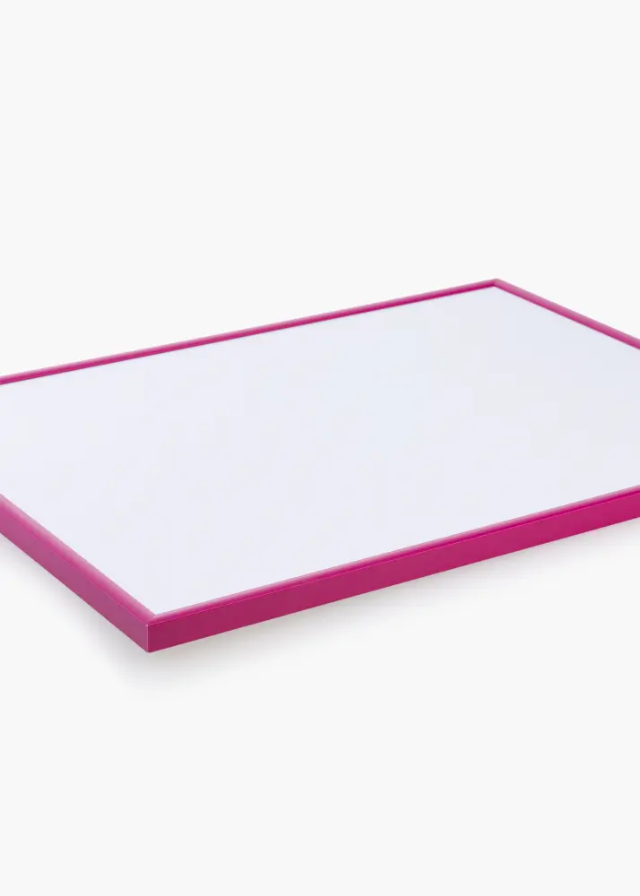 Ram med passepartou Frame New Lifestyle Dark Pink 30x40 cm - Picture Mount Black 18x27 cm