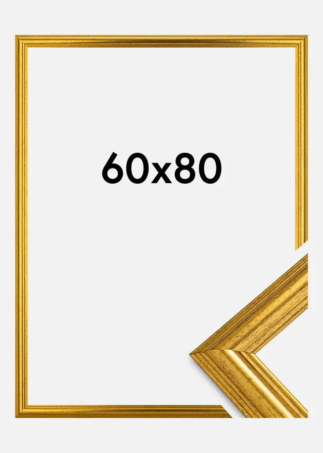 Galleri 1 Frame Västkusten Gold 60x80 cm