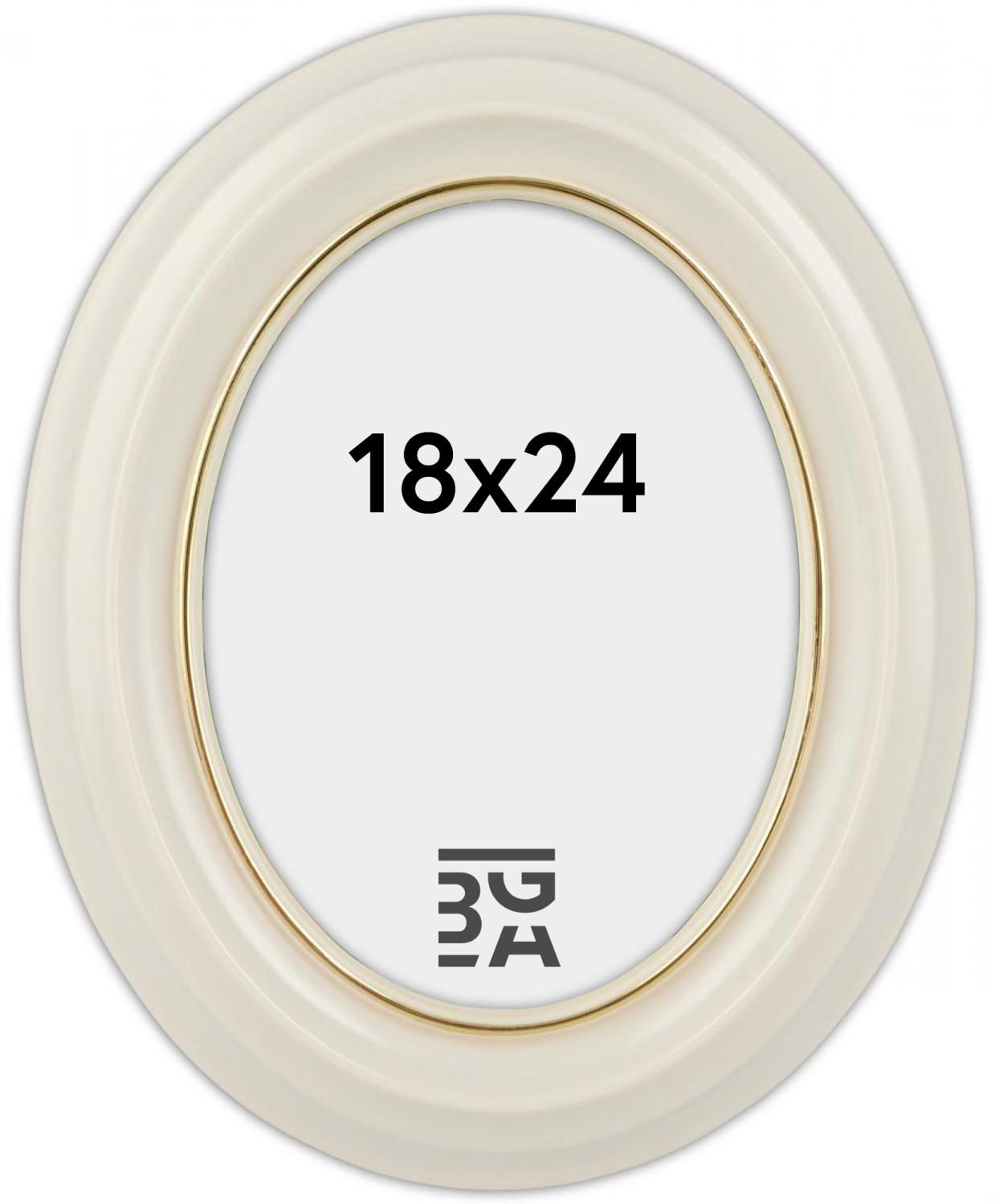 Product Image for Eiri Mozart Oval White 18x24 cm