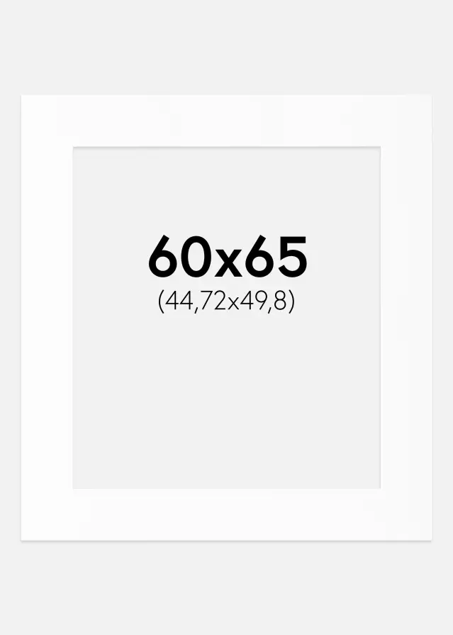 Artlink Mount White Standard (White Core) 60x65 cm (44,72x49,8)
