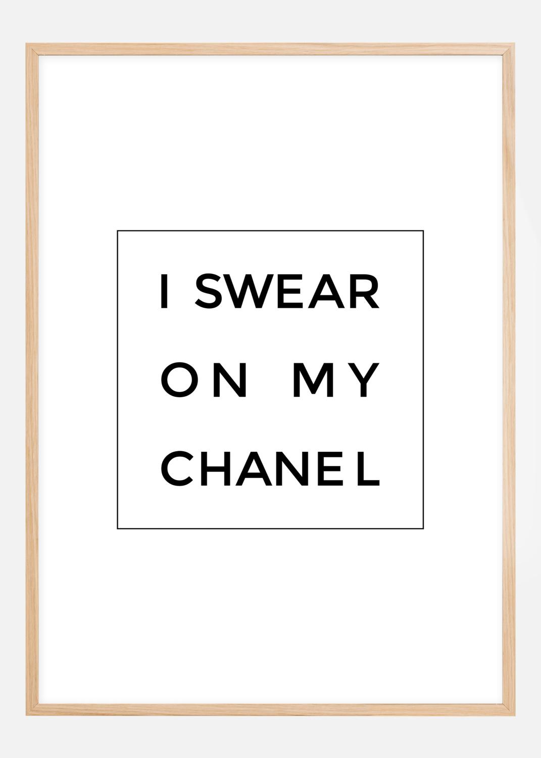 Product Image for I swear on my chanel Poster (70x100 cm)