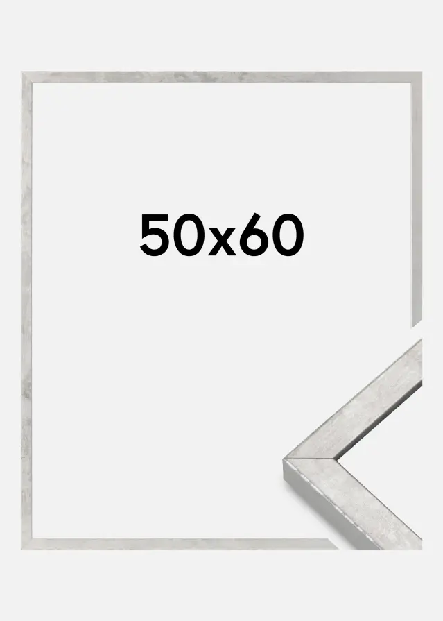 Mavanti Frame Ares Acrylic Glass Silver 50x60 cm