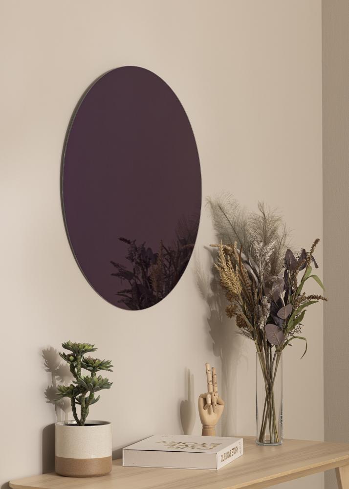 KAILA Mirror Purple 70 cm Ø