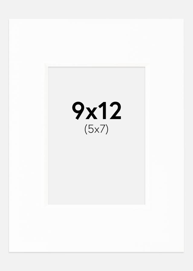 Galleri 1 Mount Canson White (White Core) 9x12 cm (5x7)