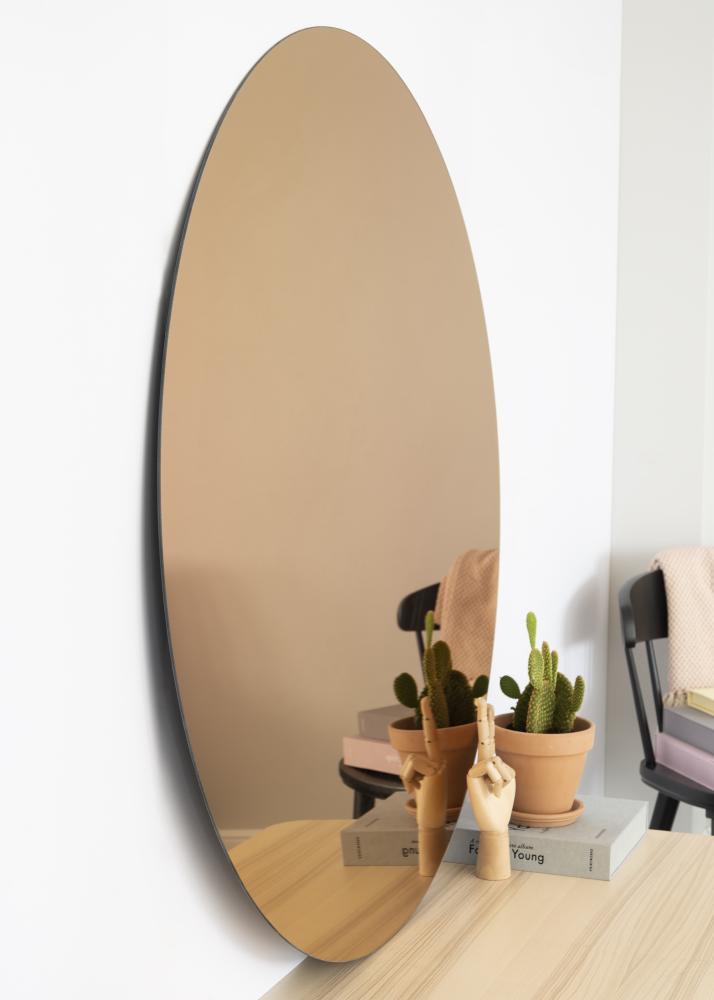 KAILA KAILA Round Mirror Rose Gold 110 cm Ø