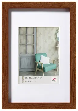 Walther Frame New Stockholm Walnut 15x20 cm