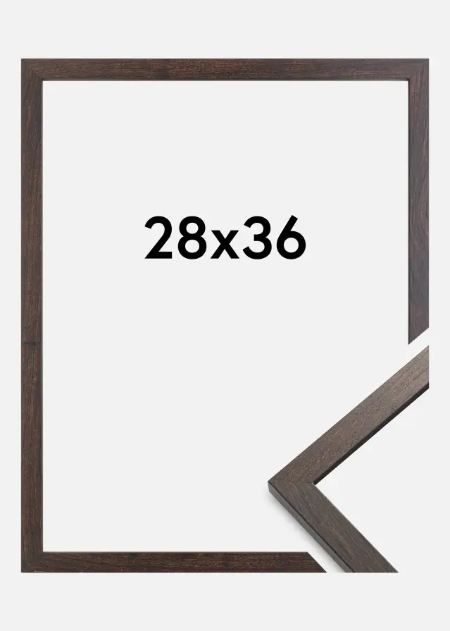 Artlink Factory I Frame Trendy Acrylic Glass Walnut 28x36 cm