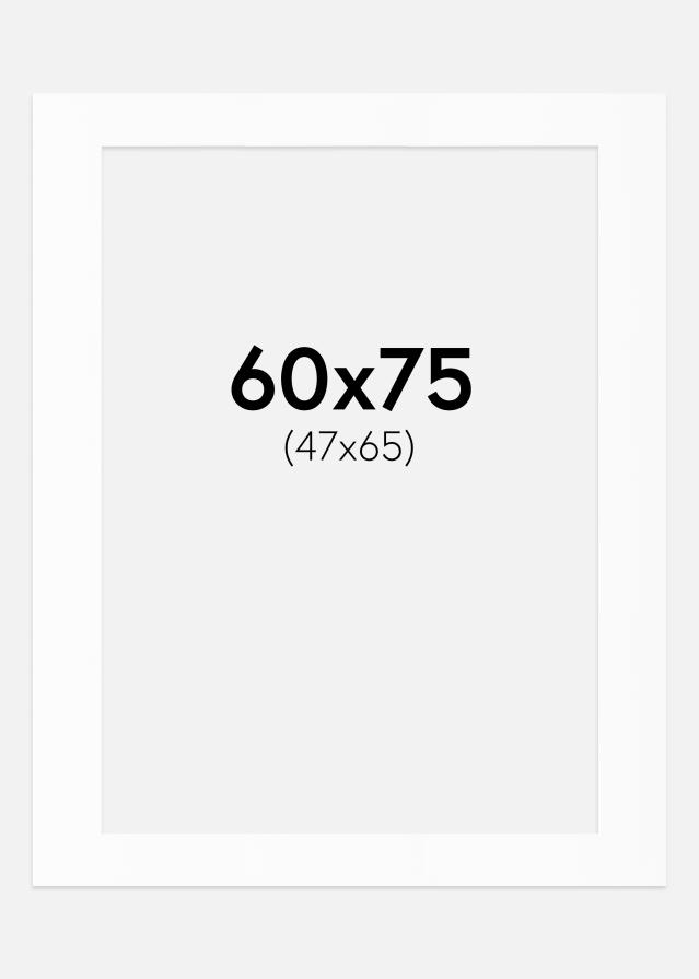 Artlink Mount White Standard (White Core) 60x75 cm (47x65)