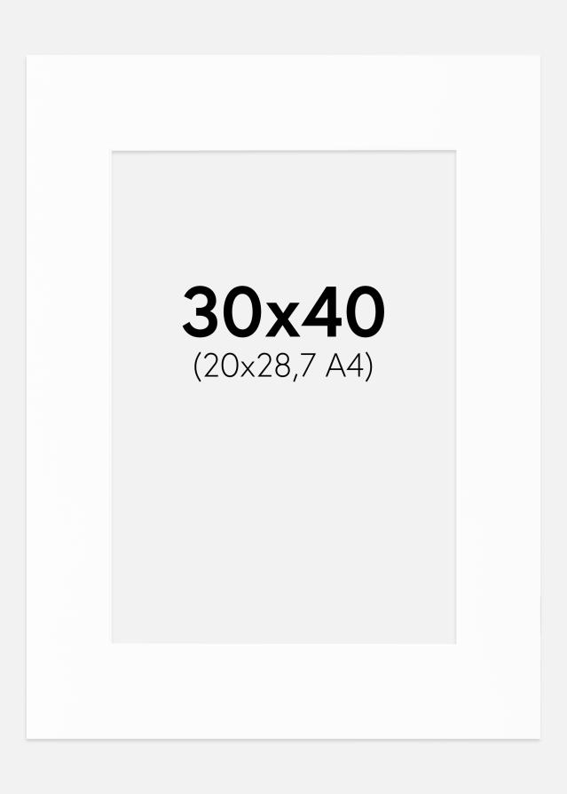 Galleri 1 Mount Canson White (White Core) 30x40 cm (20x28,7)