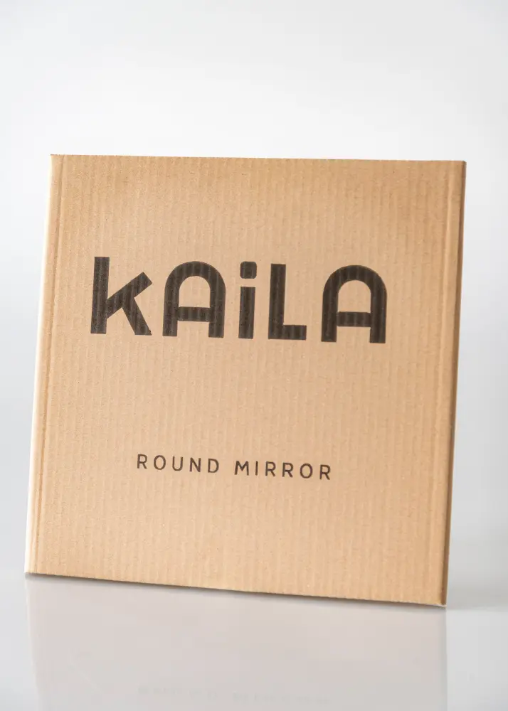 KAILA KAILA Round Mirror Smoked Grey 110 cm Ø