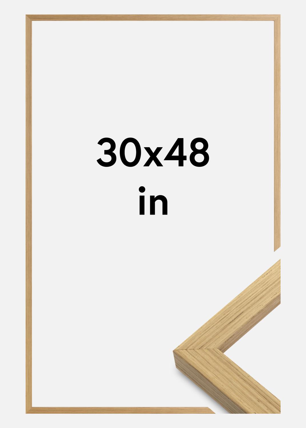 Product Image for Frame Blocky Acrylic glass Oak 30x48 inches (76.2x121.92 cm)