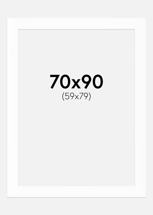 Galleri 1 Mount Canson White (White Core) 70x90 cm (59x79)