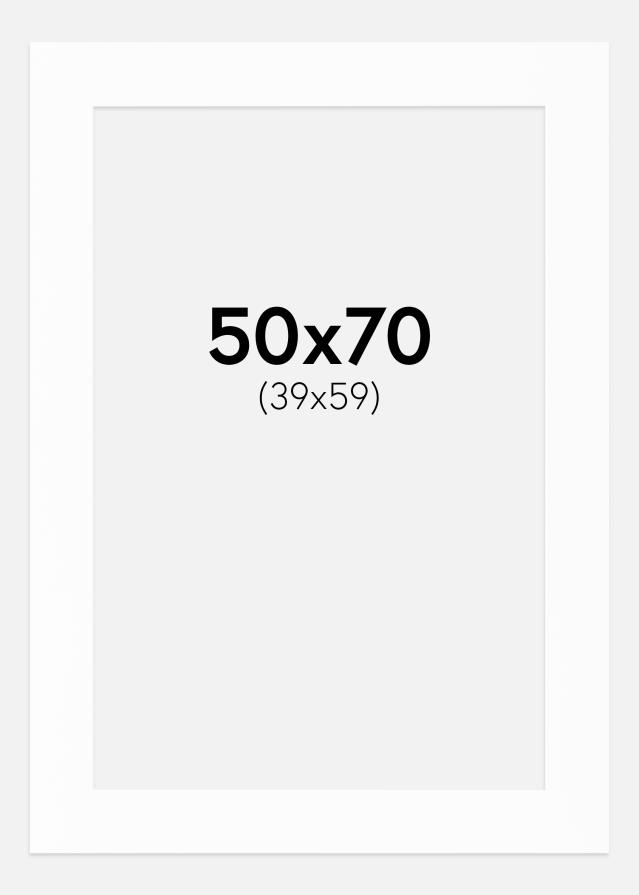 Galleri 1 Mount Canson White (White Core) 50x70 cm (39x59)