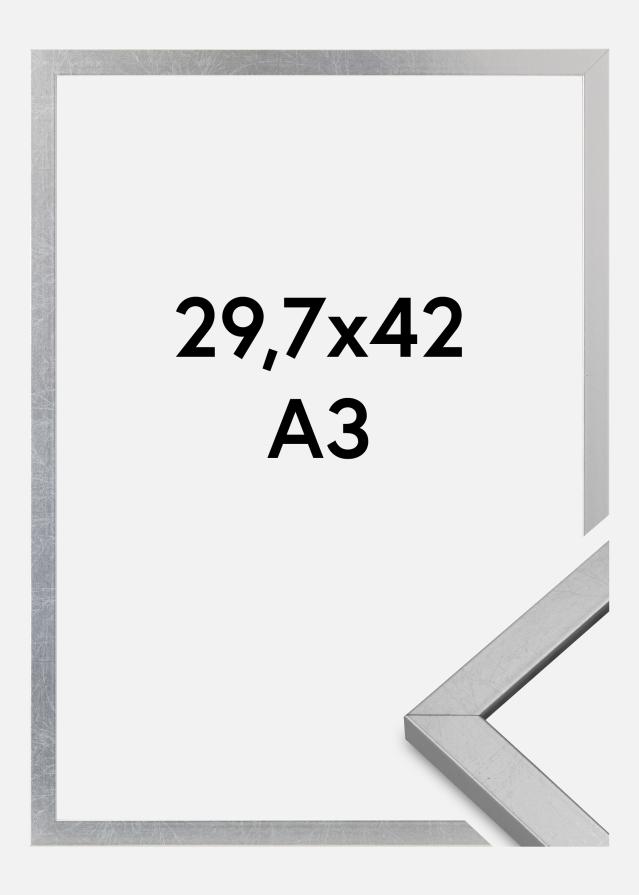 Mavanti Frame Minerva Acrylic Glass Silver 29.7x42 cm (A3)